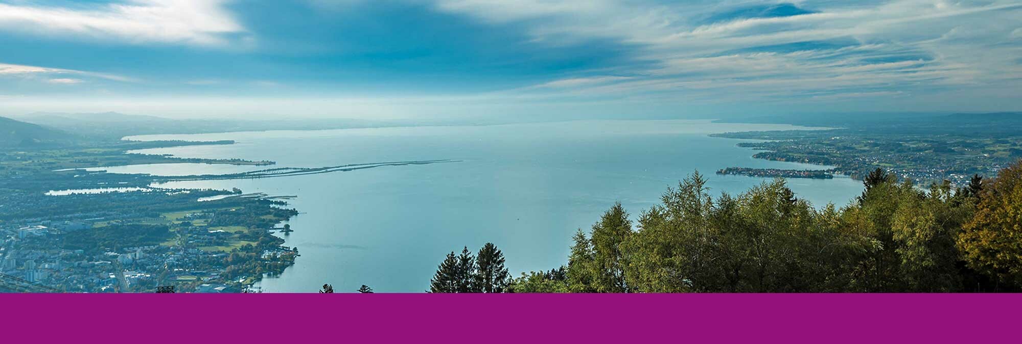 Vierländerregion Bodensee GmbH mit Blick auf den Bodensee