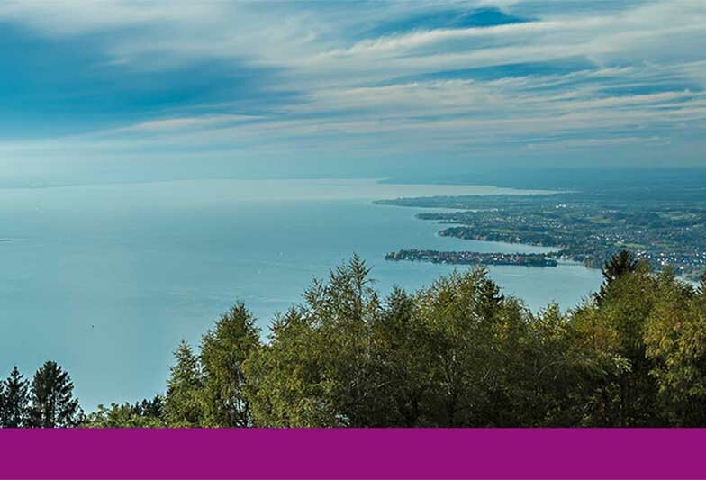 Vierländerregion Bodensee GmbH mit Blick auf den Bodensee