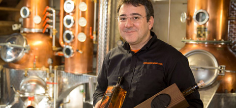 The man behind the unique Liechtenstein whisky brand  “Telsington”