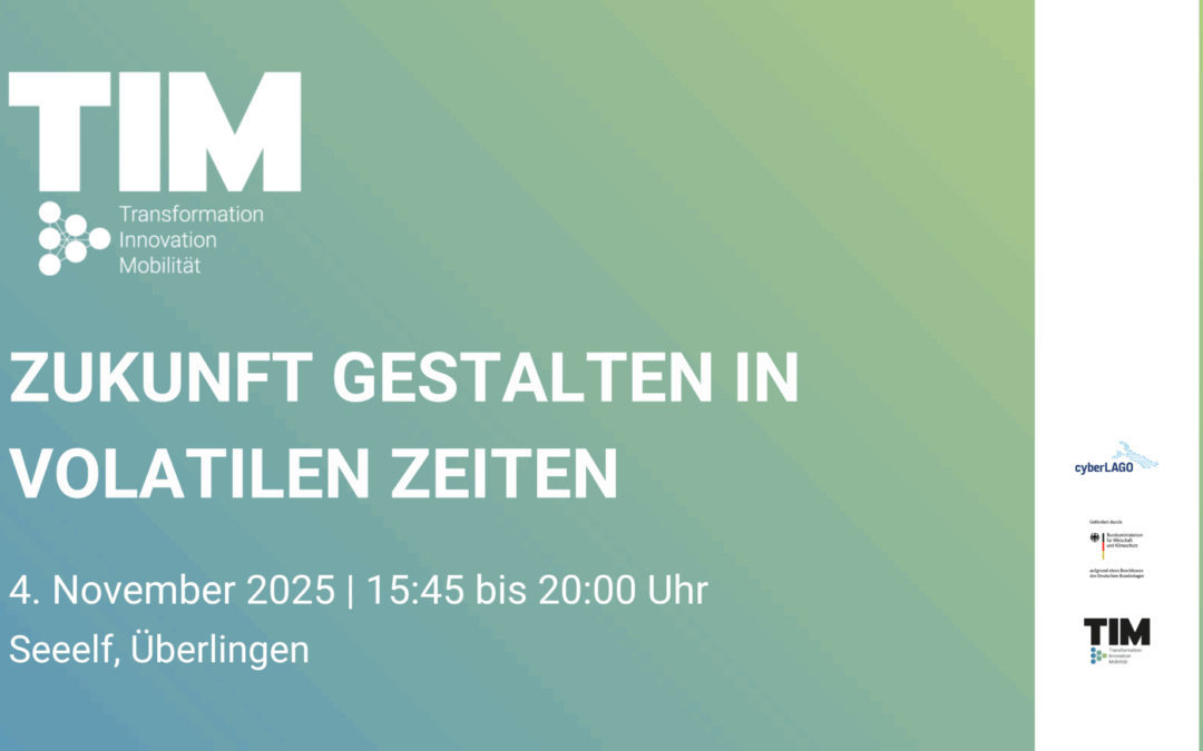 Zukunft gestalten in volatilen Zeiten