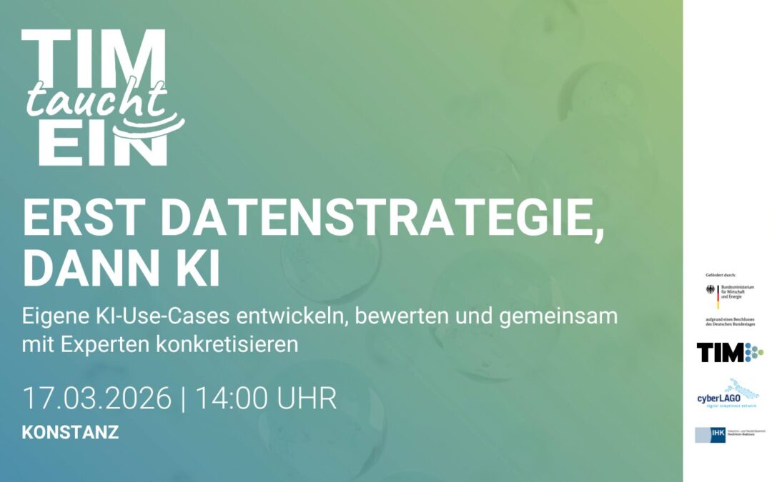 Praxisworkshop: Erst Datenstrategie, dann KI