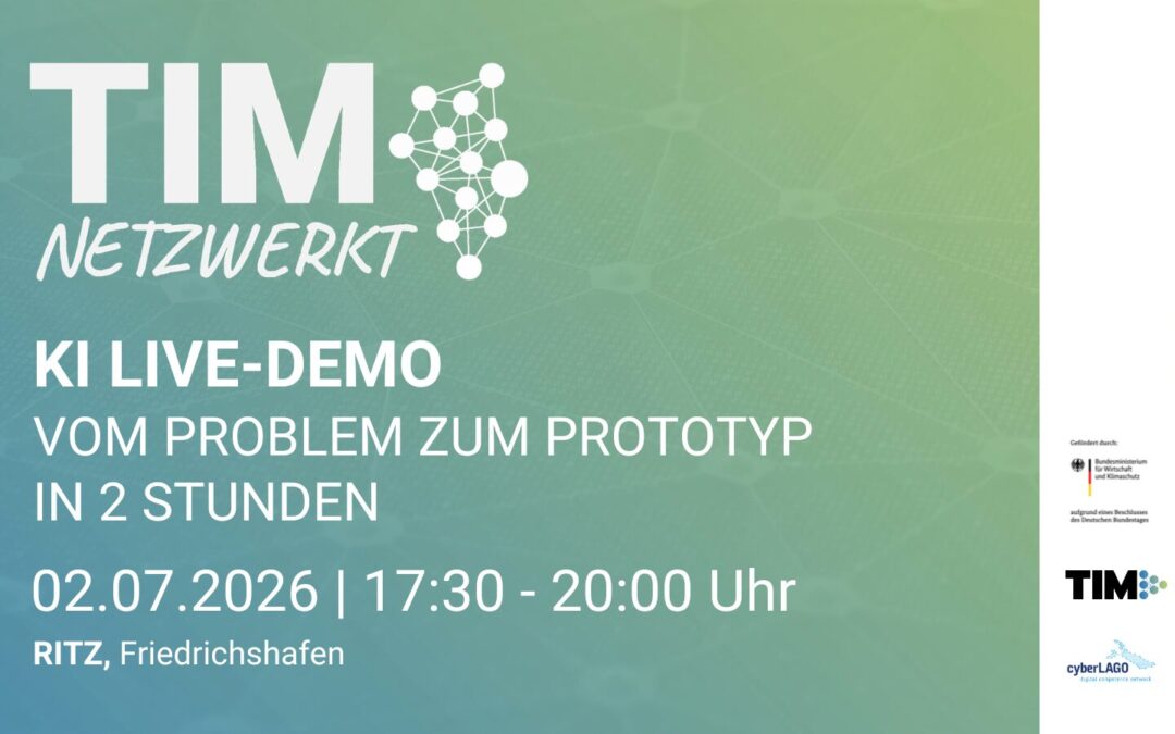 KI Live-Demo: Vom Problem zum Prototyp in 2 Stunden
