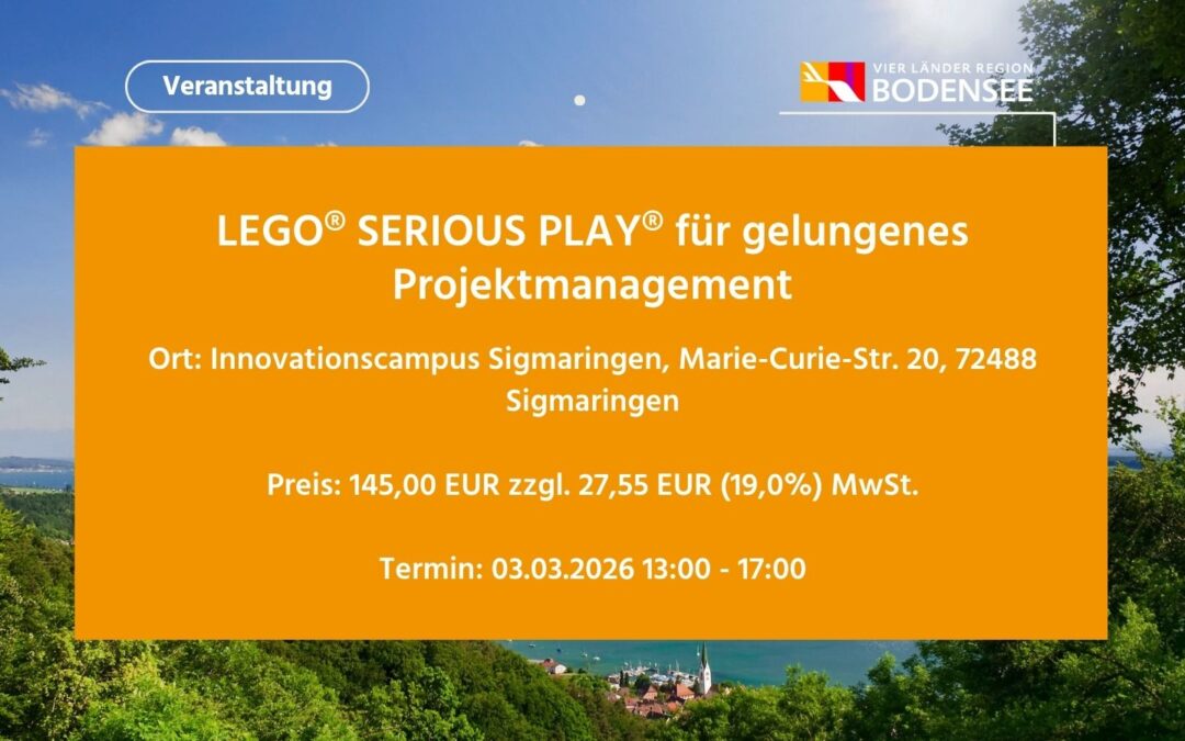 LEGO® SERIOUS PLAY® fürs Projektmanagement