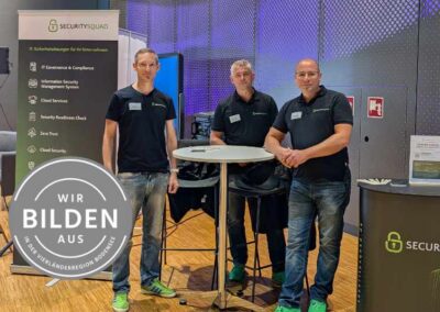 SECURITYSQUAD GmbH auf dem Messestand